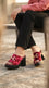 Maroon Formal Slipper For Women PU0923