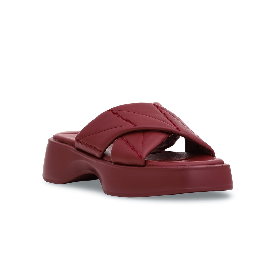 Maroon Formal Sandal PU4011