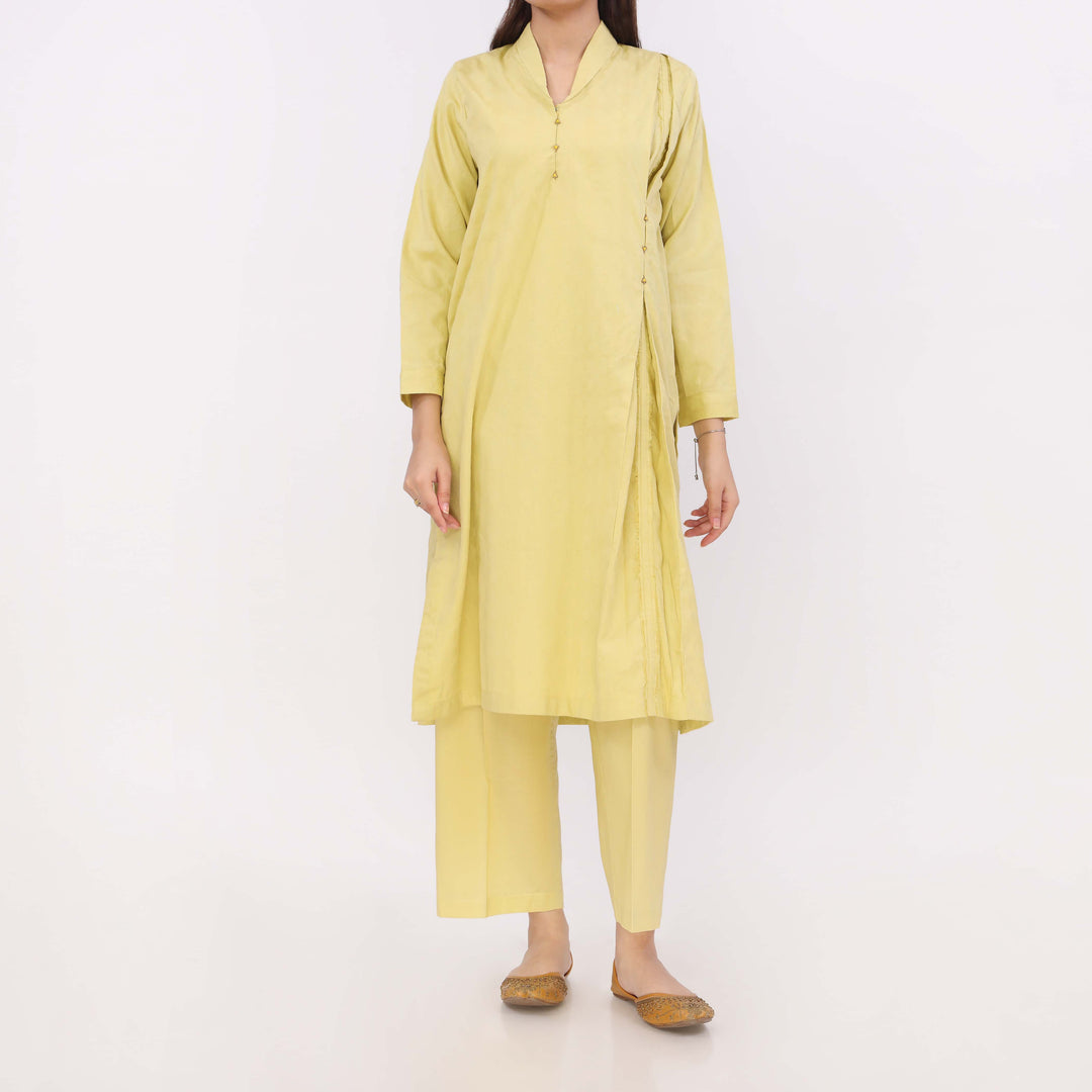 2PC Dyed Dobby Suit