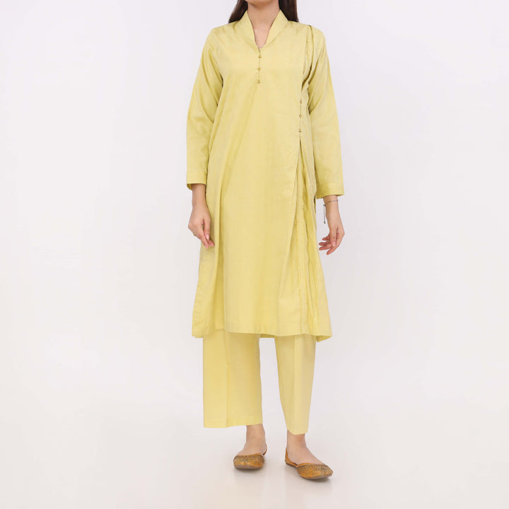 2PC Dyed Dobby Suit
