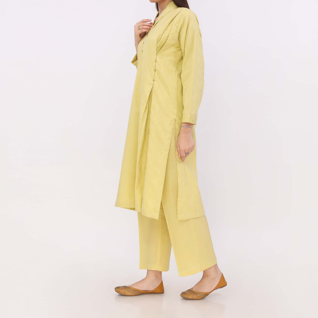2PC Dyed Dobby Suit