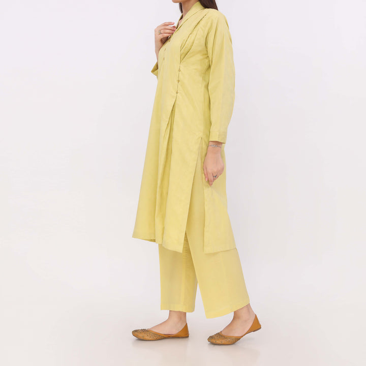 2PC Dyed Dobby Suit
