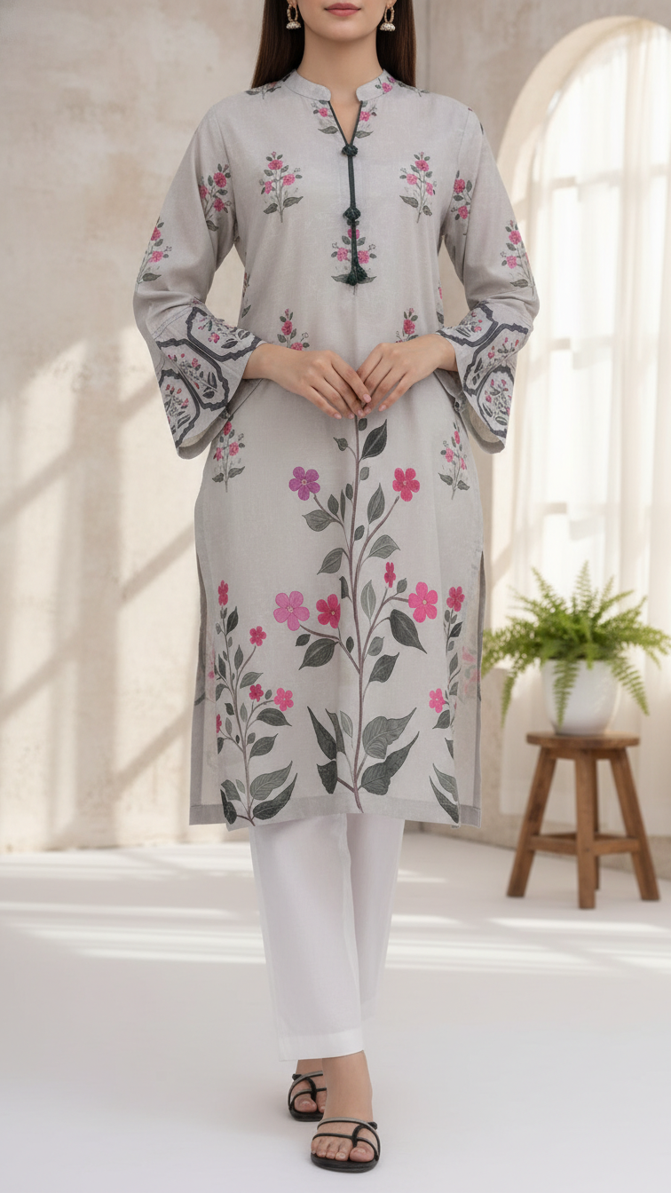 Elora<br>1 PC Digital Printed Shirt PW5091