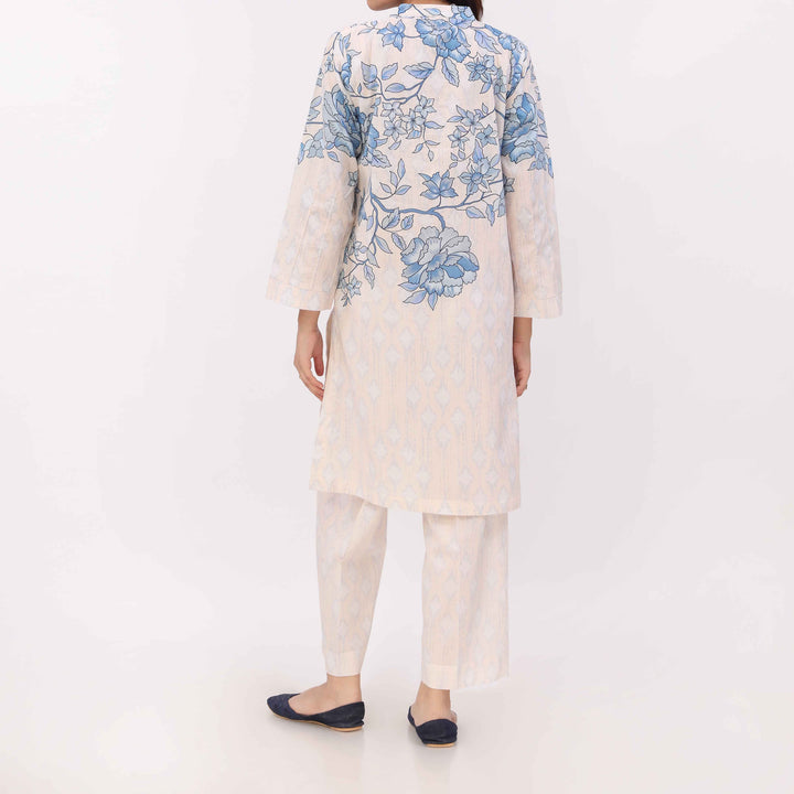 2PC Digital Printed Cotton Cambric Co-Ord Set PW5103
