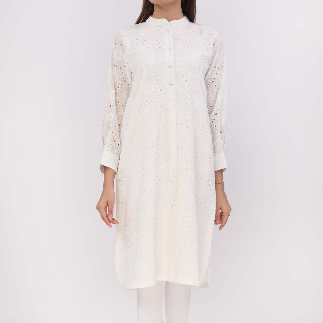 1PC Chikan Kari Lawn Shirt