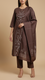 3 PC Embroiderd Slub Khaddar Suit PW5245