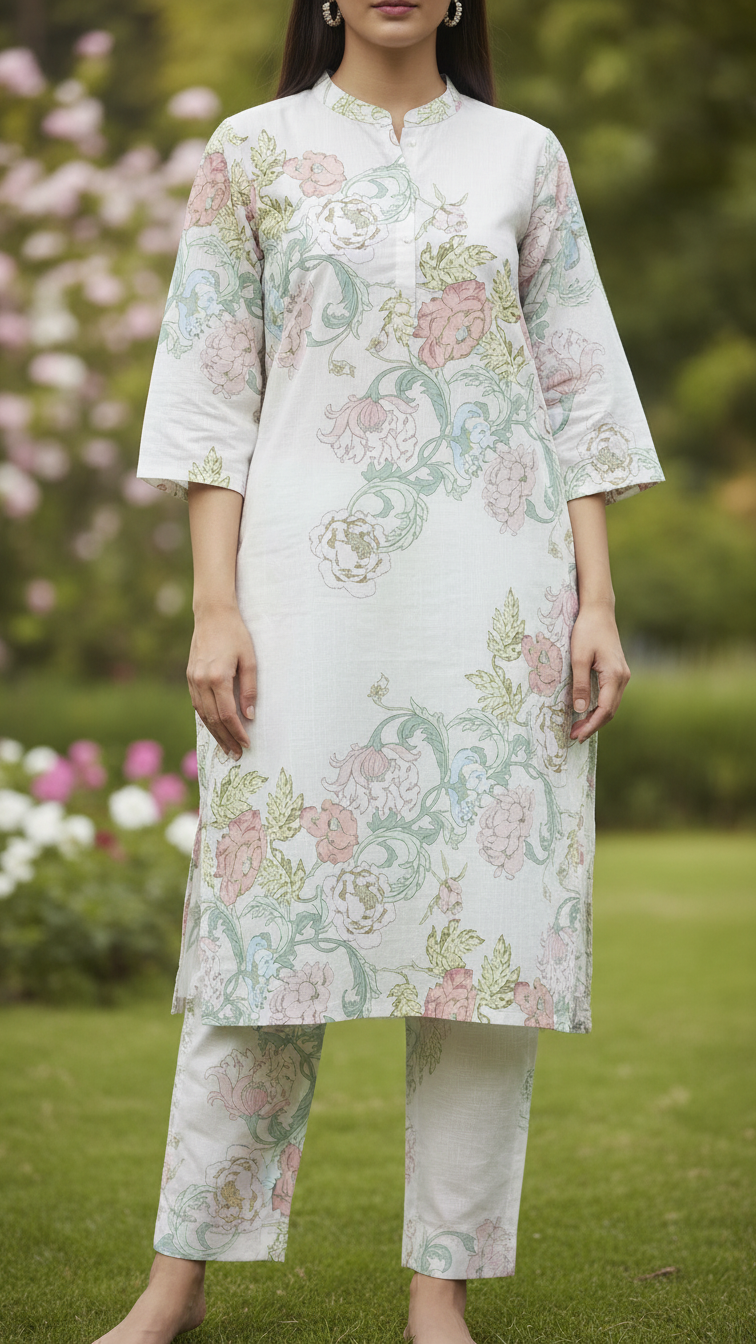 2 PC Digital Printed Khaddar Suit PW5342