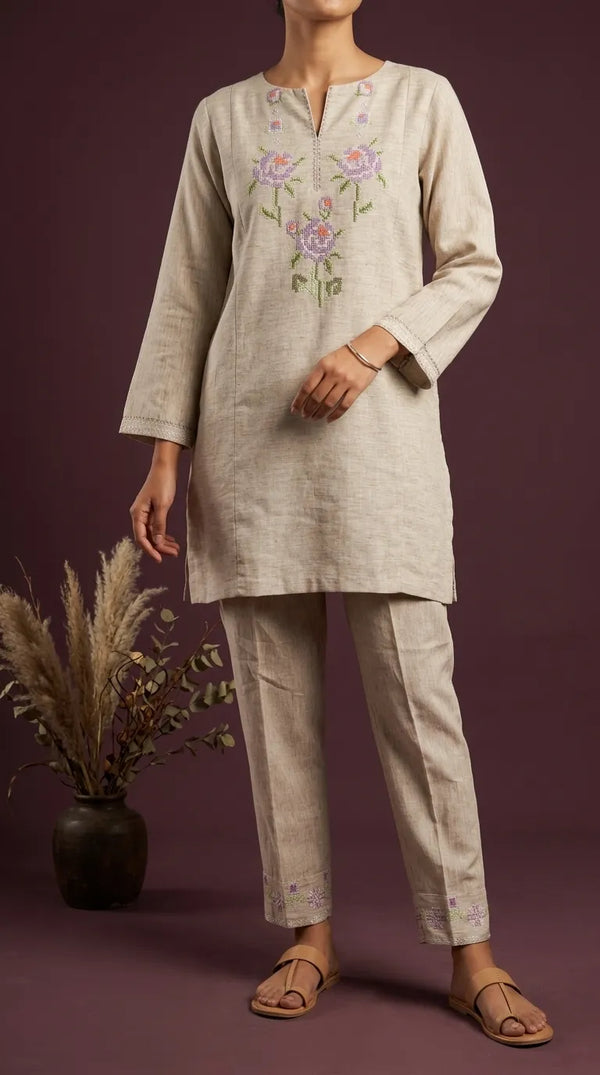 2 PC Embellished Suit PW540761