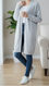 Grey Winter Sweater PW5506