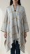 Off/White Winter Cape Shawl PW5613