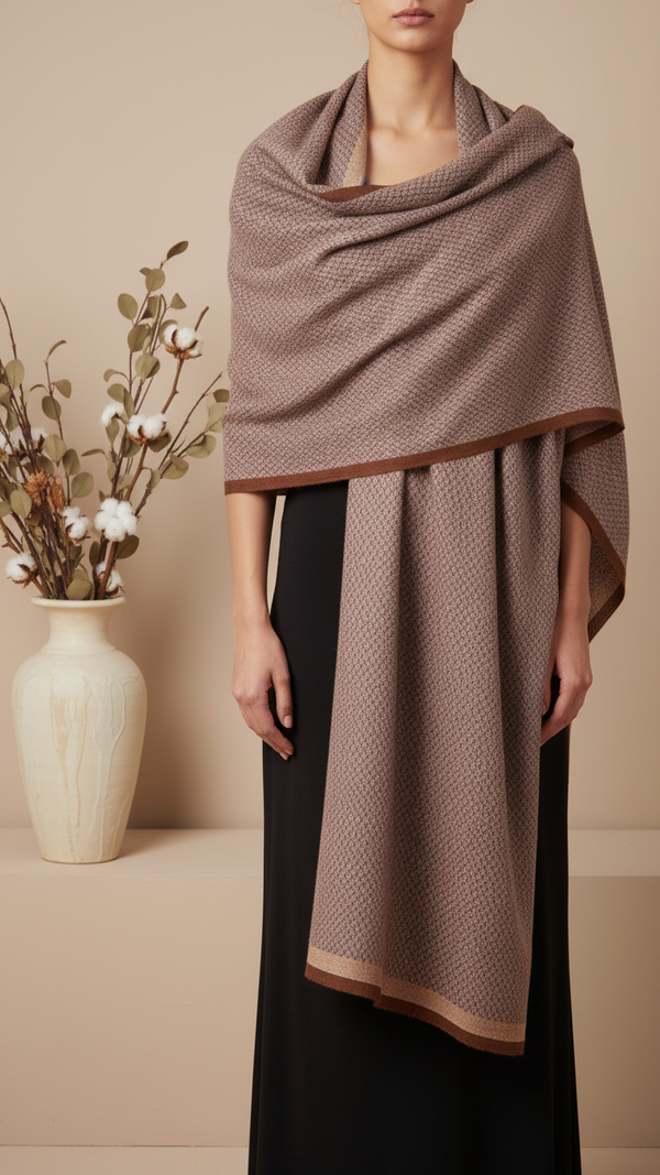 Brown Winter Stole PW5748