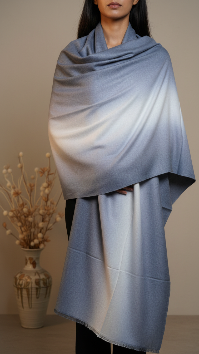 Grey Winter Stole PW5755