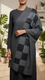 Grey Winter Stole PW5759