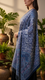 Blue Winter Stole PW5761