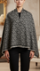 Green Winter Cape Shawl PW5930