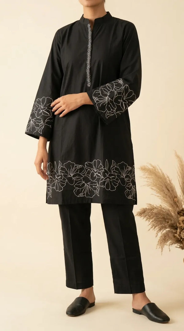 2 PC Embellished Georgette Suit PW600301