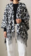 Black Acrylic Cape Shawl PW610101