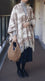 Brown Acrylic Cape Shawl PW610602
