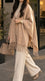 Brown Acrylic Cape Shawl PW610802