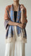 Blue Winter Cape Shawl PW611712