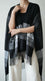 Black Acrylic Cape Shawl PW611801