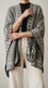 Grey Acrylic Cape Shawl PW611907