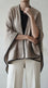 Beige Winter Cape Shawl PW612162
