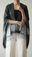 Black Winter Cape Shawl PW612501