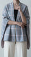 Grey Winter Cape Shawl PW612607