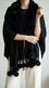 Black Winter Cape Shawl PW612801