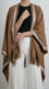 Brown Winter Acrylic Stole PW613502