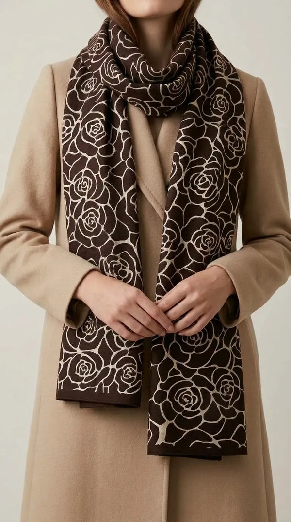 Brown Winter Stole PW613802