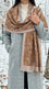 Olive Winter Acrylic Stole PW613940