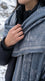 Grey Winter Acrylic Stole PW614207
