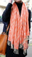 Orange Winter Acrylic Stole PW615225