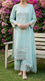 3 PC Embellished Raw Silk Stitched Suit PF618511