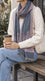 Grey Winter Acrylic Stole PW616407