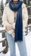 Navy Winter Muffler PW617748