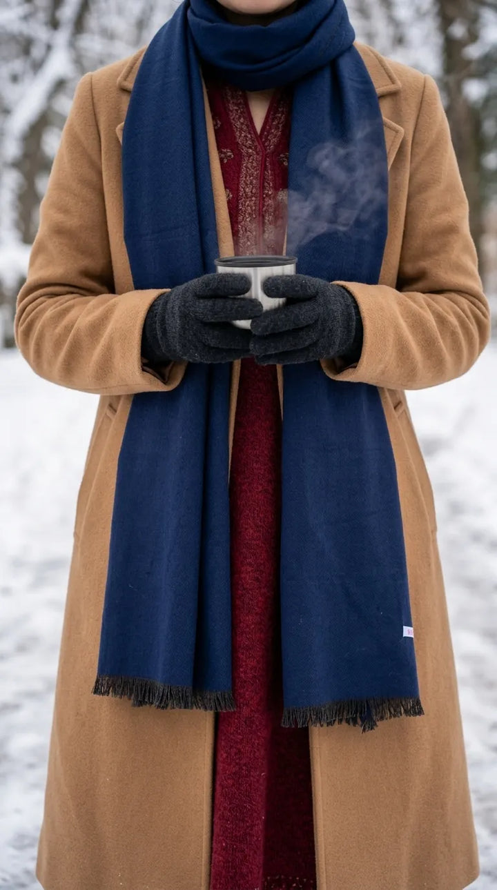 Navy Winter Muffler PW617848