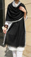 Black Winter Shawl PW618001