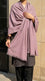 Tea Pink Winter Shawl PW6184B1