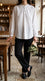 White Embellished Stitched Shirt PW625409
