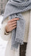 Grey Winter Acrylic Stole PW674707