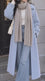 Brown Winter Acrylic Stole PW675002