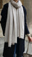 Beige Winter Acrylic Stole PW675062