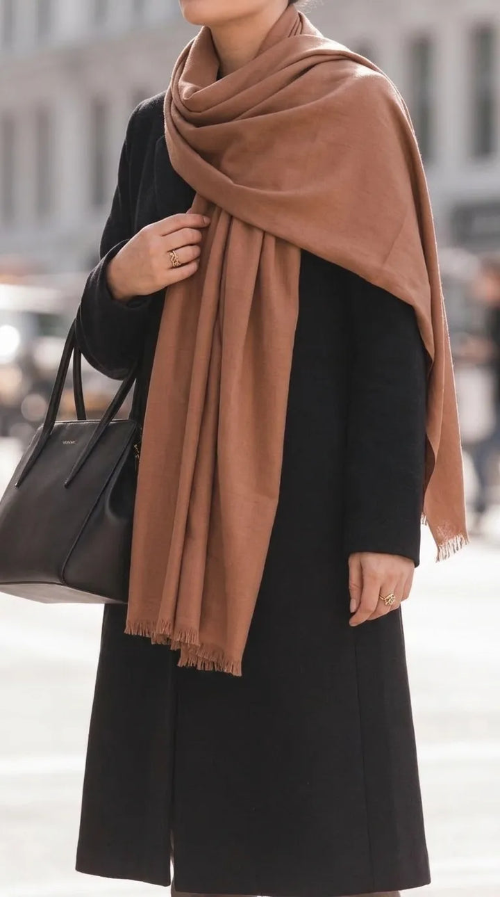 Brown Winter Acrylic Stole PW675102