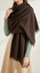 Chocolate Winter Acrylic Stole PW6752H2