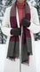 Maroon Winter Acrylic Stole PW675305