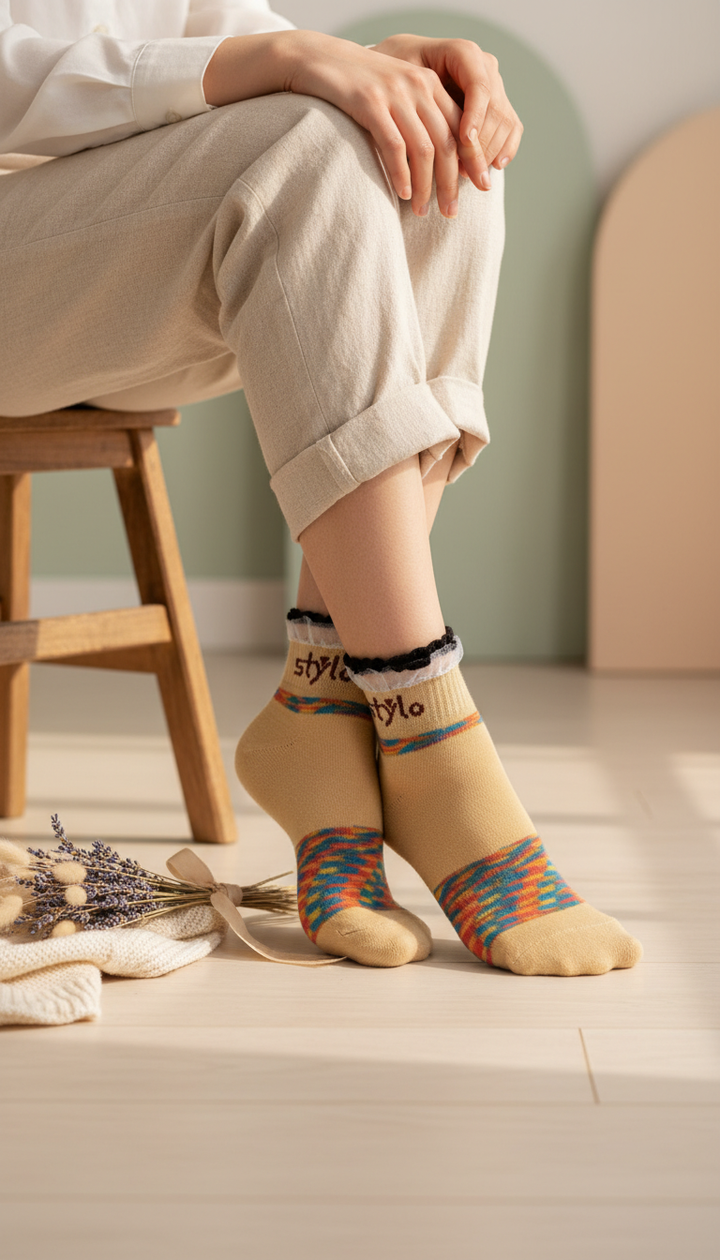 Ladies Low Cut Socks S01614