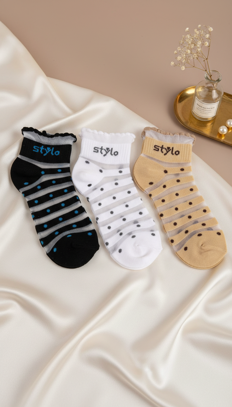 Ladies Low Cut Socks S01631